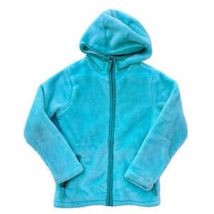Lands End Hooded Fleece Kids Sz L (6x-7)